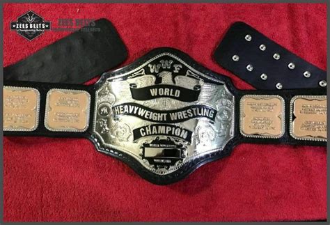 hulk hogan 85 championship replica belt